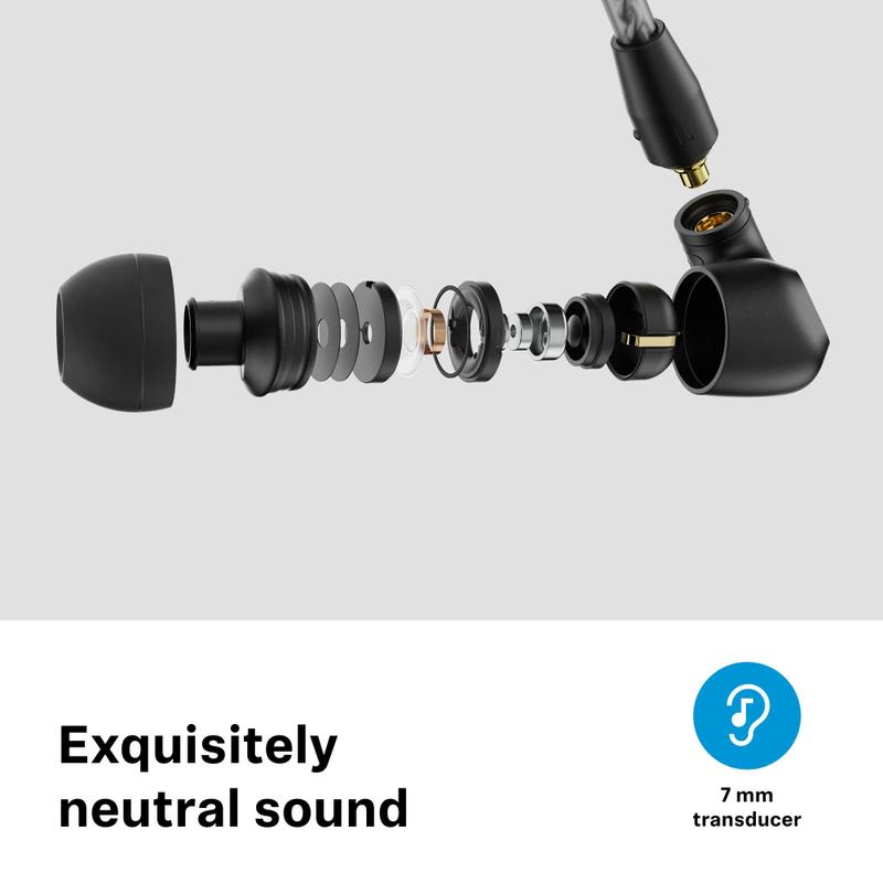 Fones de ouvido audiófilos intra-auriculares Sennheiser IE 200